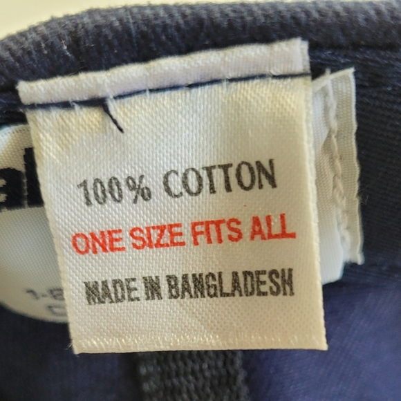 Cali Fame Blue Hog Neck Baseball Hat/Cap - Picture 7 of 7